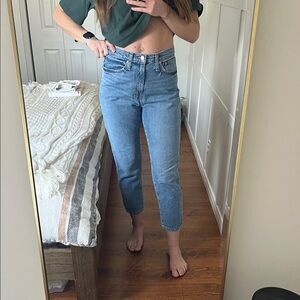 Madewell βthe mom jeanβ